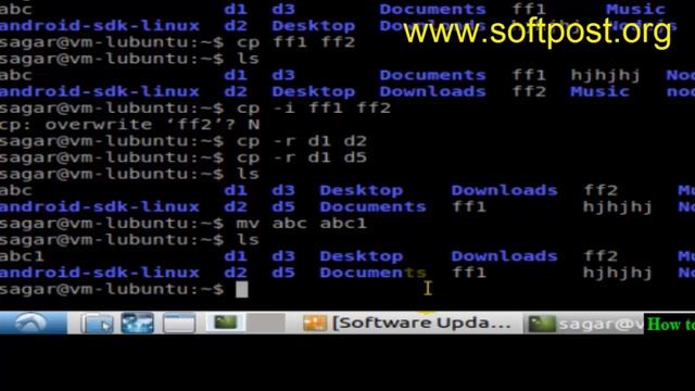 How to rename a file or directory in Bash смотреть онлайн