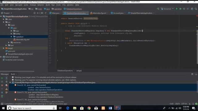 Getting start with Hibernate 5 смотреть онлайн