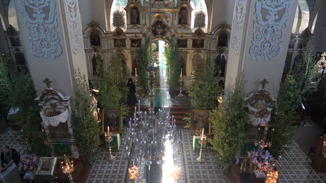 05.06.2023. Понедельник. Божественная Литургия. День Святого Духа. смотреть онлайн