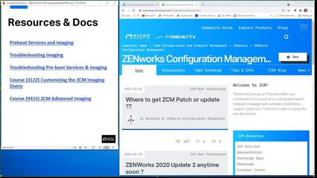 ZENcast Live! ZCM Imaging & ZCM Disaster Recovery смотреть онлайн