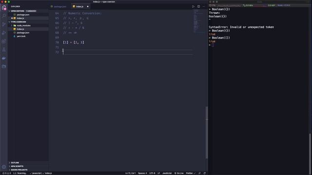 Type Coercion - Javascript Hacks | Javascript Type Coercion Crash Course in Bangla смотреть онлайн