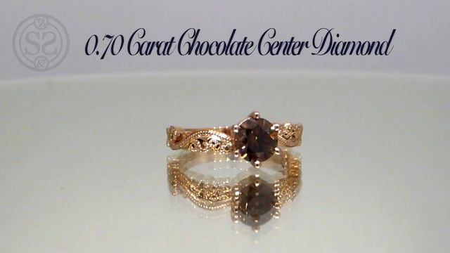 Vintage Inspired Rose Gold Engagement Ring смотреть онлайн