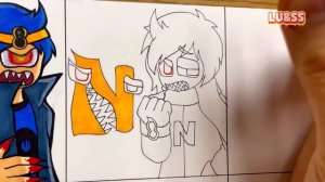 [Drawing]Alphabet Lore But Everyone Evil [Special Edition] All Humanized Alphabet Lore