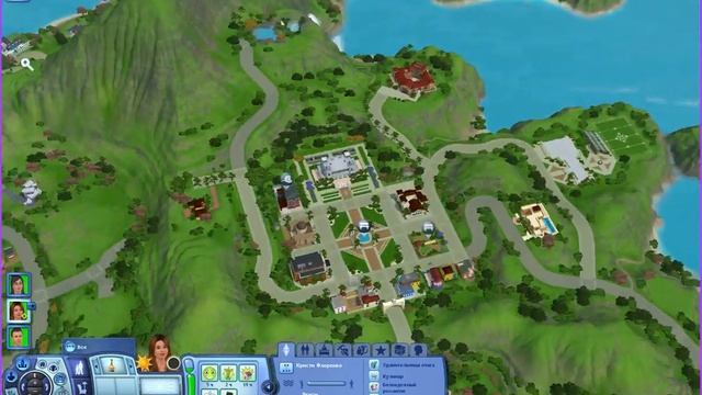 Давай играть в Sims 3 Райские острова №1 " Ухты!!!" смотреть онлайн