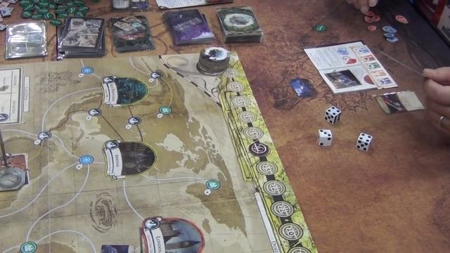 Eldritch Horror Board Game Demo from Designer Corey Konieczka at Gen Con смотреть онлайн