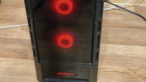 Демонстрация режимов работы подсветки корпуса Cougar Duoface RGB при помощи нажатия кнопки RGB