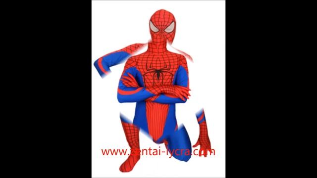 The Amazing Spider Man Spandex Superhero Costume смотреть онлайн