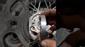 ремонт втулок задней звёздочки колеса эндуро финиш