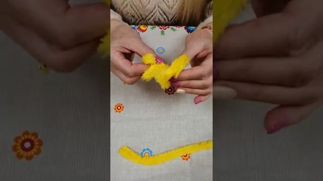 Симпатичная собачка из синельной проволоки всего за пять минут. смотреть онлайн