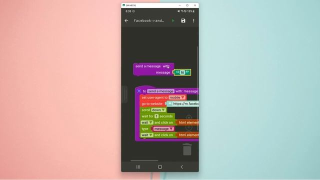#1 Sending Random Messages on Facebook // Piper Web Automation смотреть онлайн