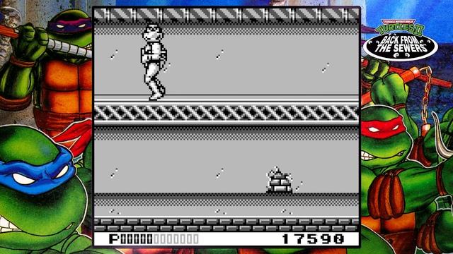 TMNT Cowabunga Collection TMNT II Back From The Sewers Playthrough
