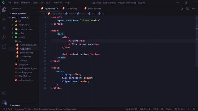 Svelte Tutorial #13 - Slots смотреть онлайн