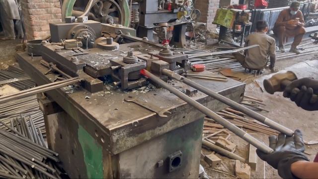 Production Process of Truck U Bolt in Local Factory смотреть онлайн