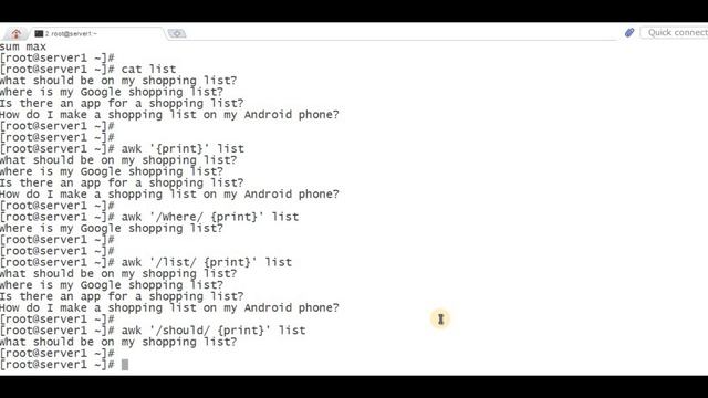 AWK command in Unix/Linux with examples - [Hindi] смотреть онлайн