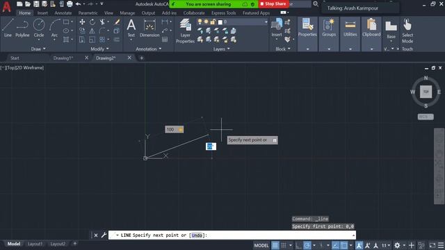 13: 2D Line Drawing with Dynamic Tracking (AutoCAD Tutorial) смотреть онлайн