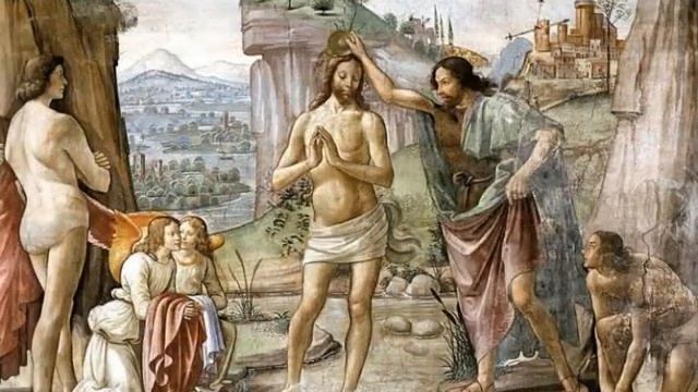 Икона и картины крещение Господне, преображение Господне смотреть онлайн