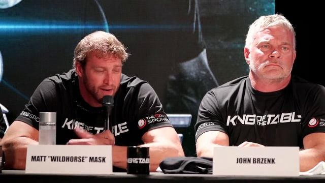 KING OF THE TABLE 8: Live Press Conference & Face Offs!
