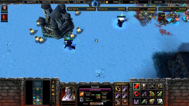 X Hero Siege 3.45, Extreme, Level 4 Impossible, 8 way, Solo: Marine and Tyrande смотреть онлайн
