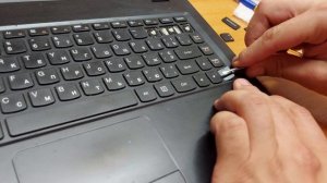 Lenovo 100S  как почистить клавиатуру, Обзор