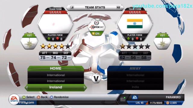 FIFA 13: International Teams Ratings & Kits смотреть онлайн