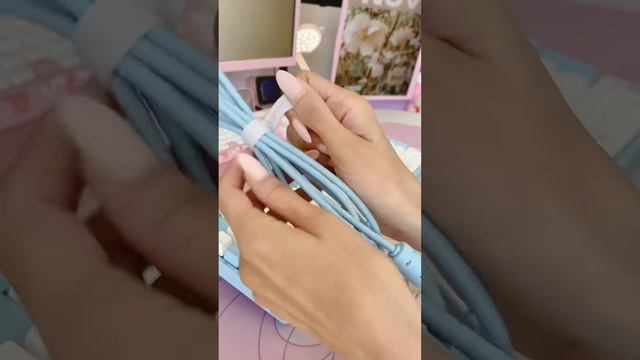 ASMR unboxing: akkogear cinnamoroll keyboard ☁️✨ смотреть онлайн