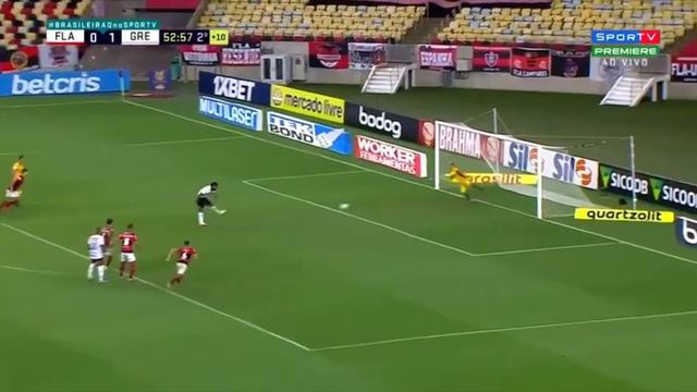Diego Alves rei dos pênaltis, goleiro pega pênalti e evita o segundo gol de Borja no Maracanã смотреть онлайн