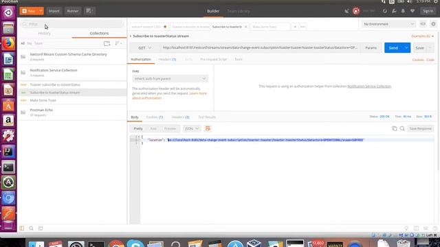 OpenDaylight WebSocket Notifications Toaster Example смотреть онлайн