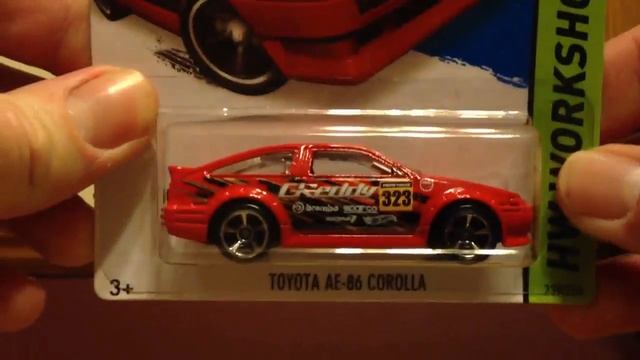 Hot Wheels Toyota AE 86 variation? error? смотреть онлайн