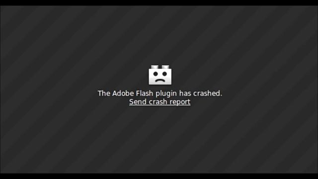 The adobe flash plugin has crashed смотреть онлайн