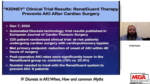 IV Diuresis in AKI When, How and Common Myths by Dr Adel Hussein смотреть онлайн