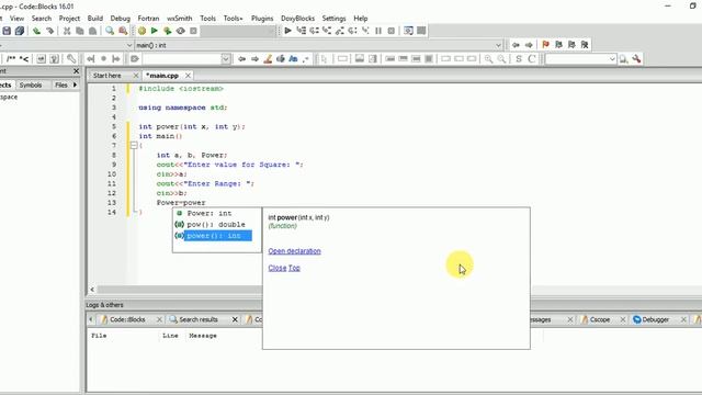 How to program the function power which take 2 integer x & y as parameters & return the value of x, смотреть онлайн