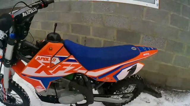 Обзор питбайка.Apollo RFZ 125. смотреть онлайн