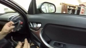 Tiggo 3 Chery  disassembly door -Tiggo 3 Chery разборка двери