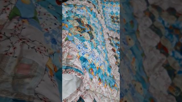 Лоскутное одеяло из американского хлопка. смотреть онлайн