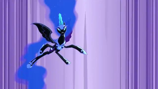 Princess Celestia Banishes Nightmare Moon (Princess Twilight Sparkle) | MLP: FiM [HD] смотреть онлайн