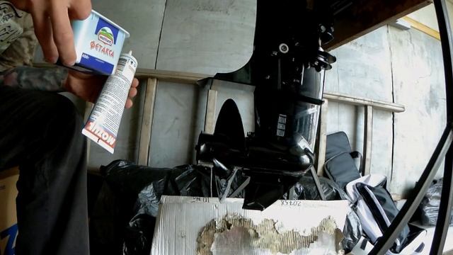 Замена масла в редукторе лодочного мотора Suzuki dt 9.9 as смотреть онлайн