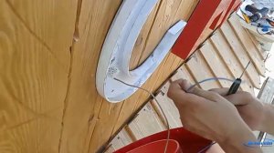 Монтаж и подключение светодиодной вывески из объемных букв