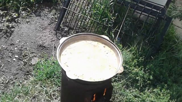 Варим хрючево где-то под Уфой