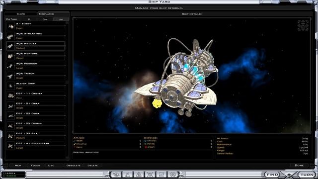 Galactic Civilizations II Custom ship design part 1 смотреть онлайн