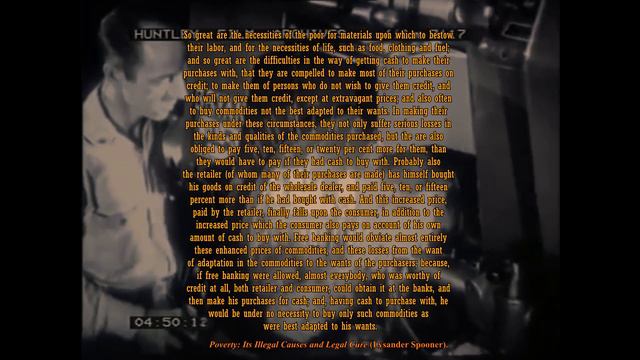 Conquest for Mutual Credit (Lysander Spooner) смотреть онлайн