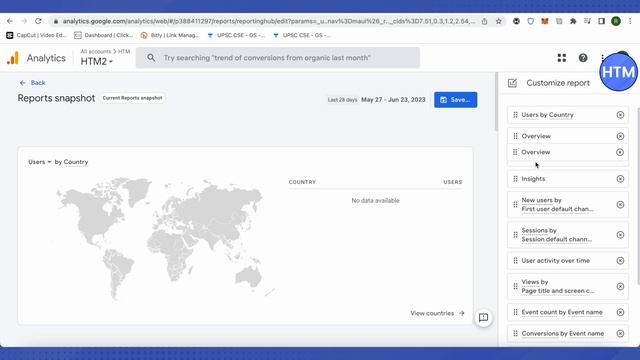 How To Create Custom Reports In Google Analytics 4 (2023) Complete Tutorial Step by Step смотреть онлайн