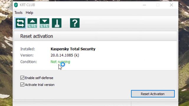 Reset licencia Kaspersky смотреть онлайн