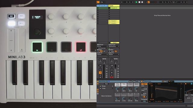MiniLab 3 | How To Control Ableton Live смотреть онлайн