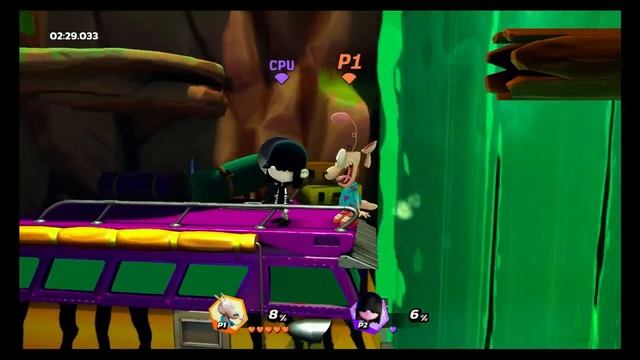 Nickelodeon All-Star Brawl Arcade Mode (DLC) 25: Rocko смотреть онлайн