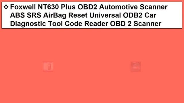 Top 5 Best Foxwell OBD2 Scanner 2021 смотреть онлайн