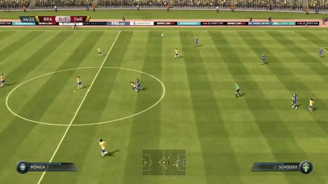 Gameplay Fifa 16 - Women's National - Brazil - Sweden (Full Match) смотреть онлайн