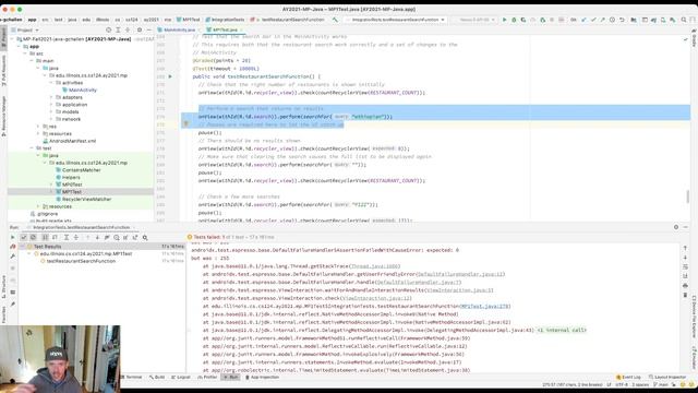CS 124 Java: Enabling the Search Bar смотреть онлайн