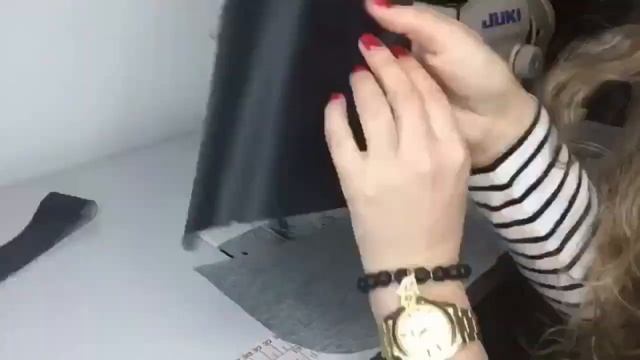 Baguette Bag DIY, Sewing 90s Style Bag, Faux Leather Bag Sewing Tutorial, Craft Video, Anita Benko