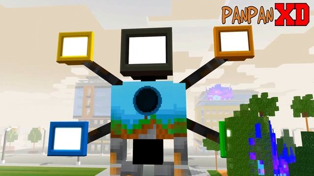 Monster School: ALL ELEMENTAL TITAN SKIBIDI TOILET VS ALL ELEMENTAL TV HEAD - Minecraft Animation смотреть онлайн