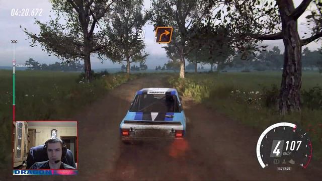 DiRT Rally 2.0 Deluxe Edition (2019) — Настройка под клавиатуру и первые заезды.